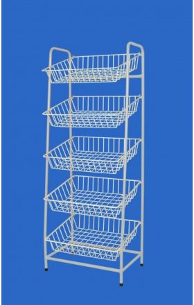 Foto - Wire rack 750 with five baskets
