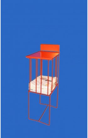 Stand for newspapers