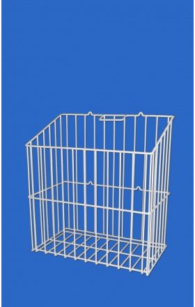 Foto - Wire laundry basket with handle - wide