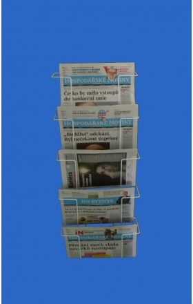 Foto - Hanging holder for newspapers, 5 pcs