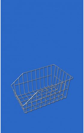 Foto - Wire bicycle basket Standard - stainless
